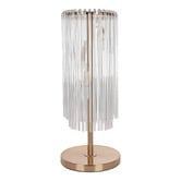 Rexington Home Davison Glass 3 Light Table Lamp