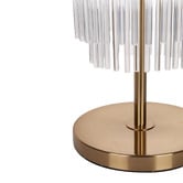 Rexington Home Davison Glass 3 Light Table Lamp