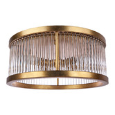 Rexington Home Athos Iron Flush Mount Ceiling Light