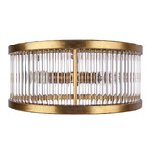 Rexington Home Athos Iron Flush Mount Ceiling Light