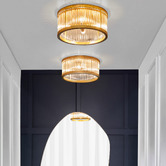 Rexington Home Athos Iron Flush Mount Ceiling Light