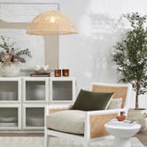 Rexington Home Hekla Iron &amp; Rattan Pendant Light