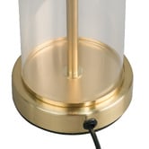Rexington Home Nanga Stainless Steel &amp; Glass Table Lamp