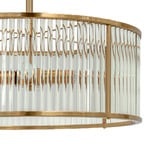 Rexington Home Chandler Iron Semi Flush Mount Ceiling Light