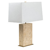 Rexington Home Atlas Travertine Table Lamp