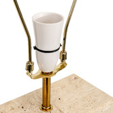 Rexington Home Atlas Travertine Table Lamp