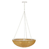 Rexington Home Castine Rattan 4 Light Pendant