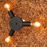Rexington Home Haven Iron 3 Light Pendant