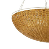 Rexington Home Castine Rattan 4 Light Pendant