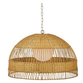 Rexington Home Easton Iron Rattan Pendant Light