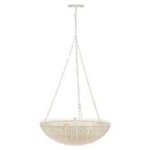 Rexington Home Castine Rattan 4 Light Pendant