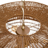 Rexington Home Everett Iron Rope 3 Light Pendant