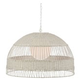 Rexington Home Easton Iron Rattan Pendant Light