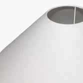 Rexington Home Lyla White Fabric Lamp Shade