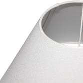 Rexington Home Lyla White Fabric Lamp Shade