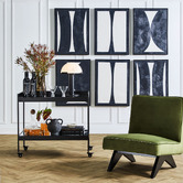 Rexington Home Eilian Black Polyresin Table Lamp