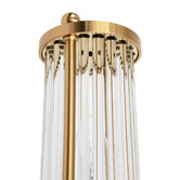 Rexington Home Barres Fluted Glass 2 Light Wall Sconce