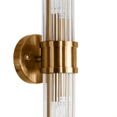 Rexington Home Barres Fluted Glass 2 Light Wall Sconce