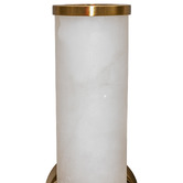 Rexington Home Decatur Iron &amp; Alabaster Wall Sconce