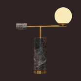 Rexington Home Gregor Brass &amp; Marble Table Lamp