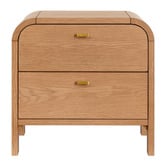 Rexington Home Kai 2 Drawer Bedside Table