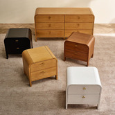 Rexington Home Kai 2 Drawer Bedside Table