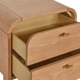 Rexington Home Kai 2 Drawer Bedside Table