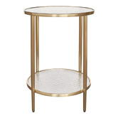 Rexington Home Mona Tempered Glass Side Table