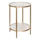 Rexington Home Mona Tempered Glass Side Table