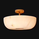 Rexington Home Willis Resin Semi Flush Mount Ceiling Light
