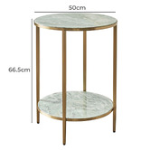 Rexington Home Zoe Marble Side Table