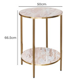 Rexington Home Zoe Marble Side Table