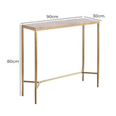 Rexington Home Zoe Marble Console Table