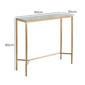 Rexington Home Zoe Marble Console Table