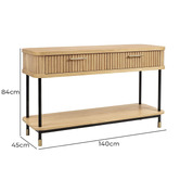 Rexington Home Uriah 2 Drawer Console Table