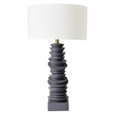 Rexington Home Cally Rolled Edge Resin Table Lamp
