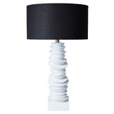 Rexington Home Cally Rolled Edge Resin Table Lamp