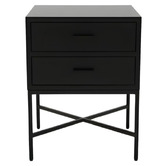 Rexington Home Elmont 2 Drawer Bedside Table