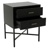 Rexington Home Elmont 2 Drawer Bedside Table
