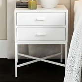 Rexington Home Elmont 2 Drawer Bedside Table
