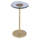 Rexington Home Portem Aluminium &amp; Glass Side Table