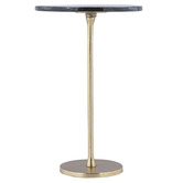 Rexington Home Portem Aluminium &amp; Glass Side Table