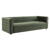 Rexington Home Ferguson 3 Seater Velvet Sofa