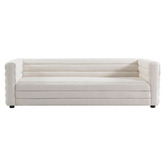 Rexington Home Ferguson 3 Seater Linen-Blend Sofa