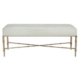 Rexington Home Bridgeton Chenille Ottoman Bench