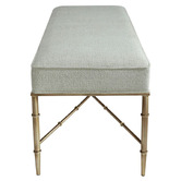 Rexington Home Bridgeton Chenille Ottoman Bench