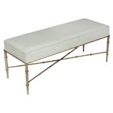 Rexington Home Bridgeton Chenille Ottoman Bench