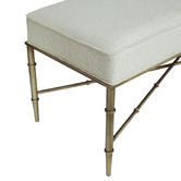 Rexington Home Bridgeton Chenille Ottoman Bench