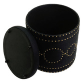 Rexington Home Monroe Linen-Blend Ottoman