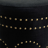 Rexington Home Monroe Linen-Blend Ottoman